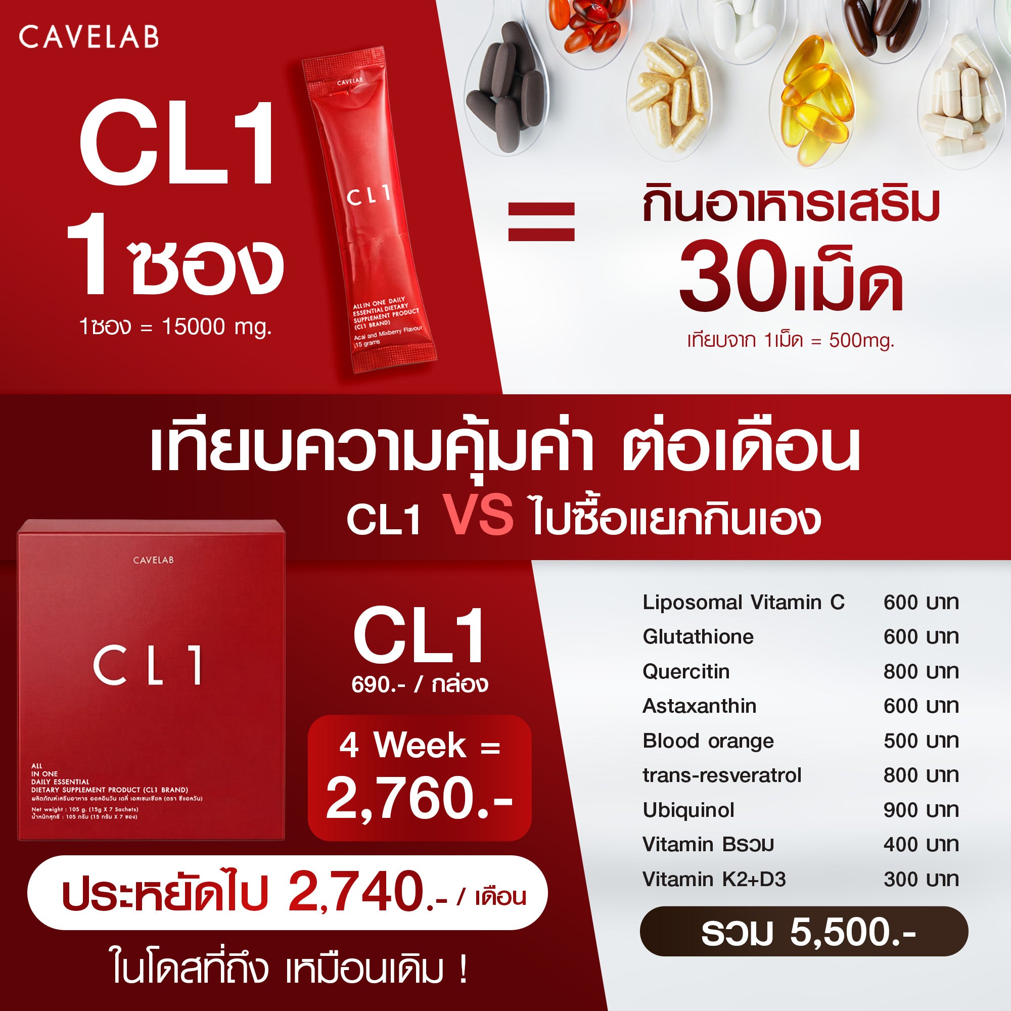 CL1 All In One : Ultimate Daily Essential